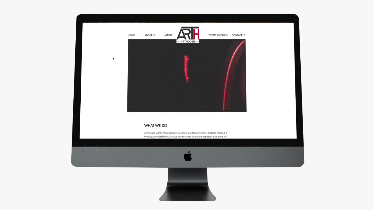 Art House web design