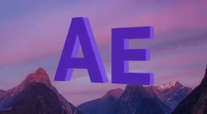 Create 3D Text in After Effects tutorial preview